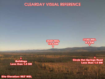 Webcam Central, Alaska: Central Airfield (CENA2), View in SouthEastern Direction
