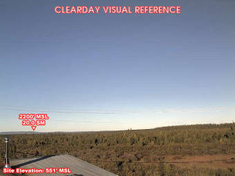 Webcam Chalkyitsik, Alaska: Chalkyitsik Airfield, View in Eastern Direction