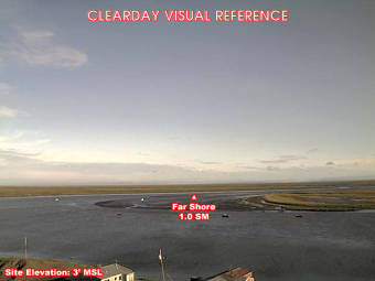 Webcam Chefornak, Alaska: Chefornak Airfield, View in NorthWestern Direction