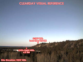 Webcam Chistochina, Alaska: Chistochina Airfield, View in SouthWestern Direction