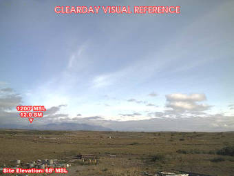 Webcam Cold Bay, Alaska: Campo d'Aviazione Cold Bay (PACD), Veduta verso il Sudest