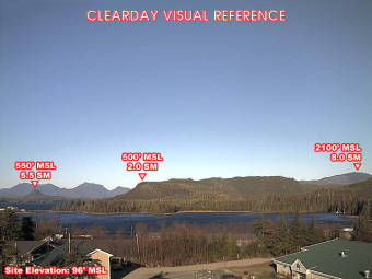 Webcam Craig, Alaska: Craig Airfield (CRGA2), View in Northern Direction