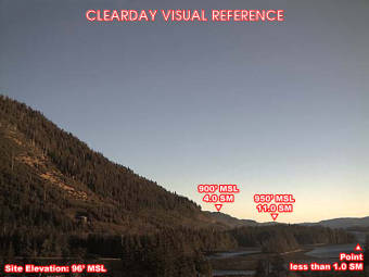 Webcam Craig, Alaska: Flugplatz Craig (CRGA2), Blick nach Südosten