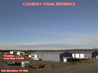 Webcam Dillingham, Alaska: Flugplatz Dillingham (PADL), Blick nach Südwesten