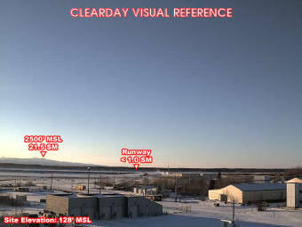 Webcam Galena, Alaska: Galena Airfield (PAGA), View in SouthWestern Direction