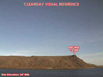 Webcam Gambell, Alaska: Gambell Airfield (PAGM), View in SouthEastern Direction