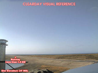 Webcam Gambell, Alaska: Gambell Airfield (PAGM), View in SouthWestern Direction