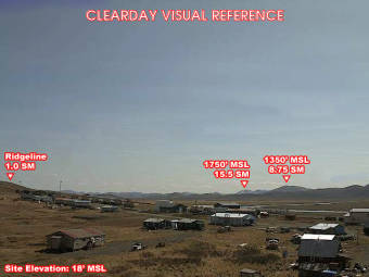 Webcam Goodnews Bay, Alaska: Goodnews Bay Airfield, View in Eastern Direction