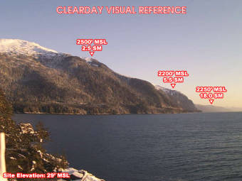 Webcam Grave Point, Alaska: Grave Point Airfield, View in SouthEastern Direction