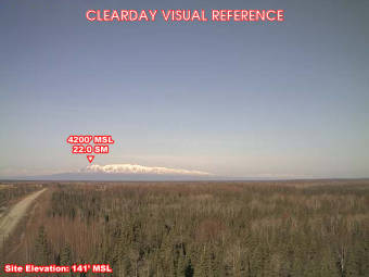 Webcam Knik, Alaska: Knik Airfield, View in Western Direction