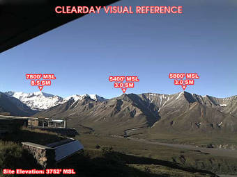 Webcam McKinley North, Alaska: McKinley North Airfield, View in Southern Direction