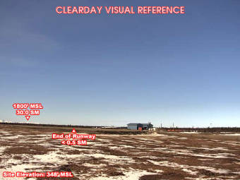 Webcam New Stuyahok, Alaska: New Stuyahok Airfield (PANW), View in Western Direction