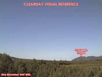 Webcam Nyac, Alaska: Nyac Airfield, View in Western Direction