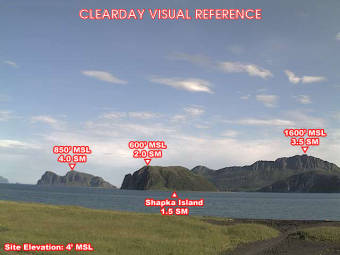 Webcam Perryville, Alaska: Perryville Airfield, View in SouthEastern Direction