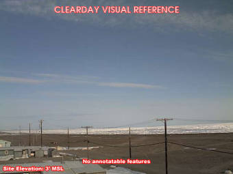 Webcam Point Hope, Alaska: Point Hope Airfield (PAPO), View in SouthEastern Direction
