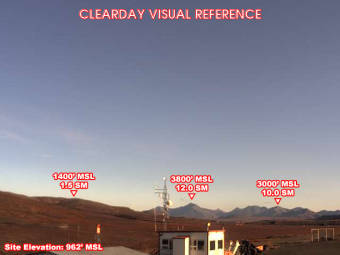 Webcam Red Dog, Alaska: Red Dog Airfield (PADG), View in Northern Direction