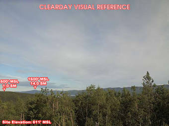 Webcam Ruby Airport, Alaska: Ruby Airport Airfield (PARY), View in Western Direction