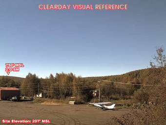 Webcam Sleetmute, Alaska: Sleetmute Airfield (PASL), View in SouthWestern Direction