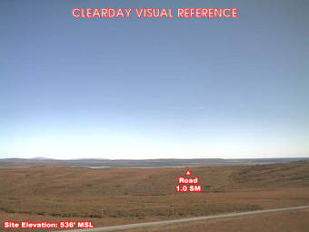 Webcam St. Marys, Alaska: St. Marys Airfield (PASM), View in Eastern Direction