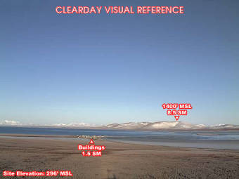 Webcam Teller, Alaska: Flugplatz Teller (PATE), Blick nach Nordwesten