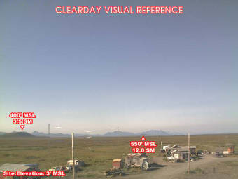 Webcam Togiak, Alaska: Campo d'Aviazione Togiak (PATG), Veduta verso il Nord