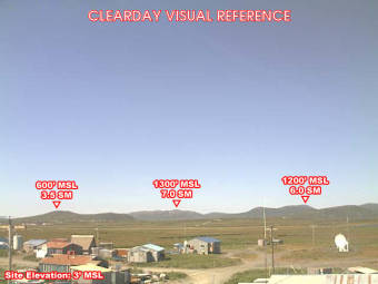 Webcam Togiak, Alaska: Campo d'Aviazione Togiak (PATG), Veduta verso l'Ovest
