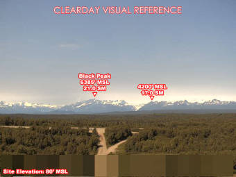 Webcam Trading Bay, Alaska: Trading Bay Airfield, View in SouthWestern Direction