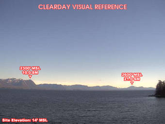Webcam Twin Island, Alaska: Flugplatz Twin Island, Blick nach Südosten