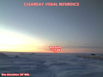 Webcam Wainwright, Alaska: Wainwright Airfield (PAWI), View in Southern Direction