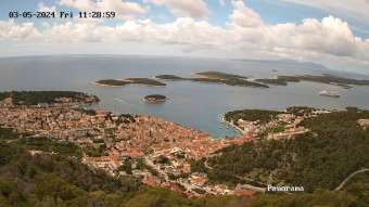 Webcam Lesina: Hvar Panorama