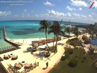 Webcam Cancun: Punta Cancún Faro