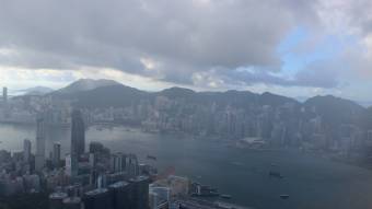 Hong Kong Hong Kong un'anno fa