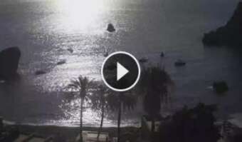 Webcam Taormina: Baia di Mazzarò