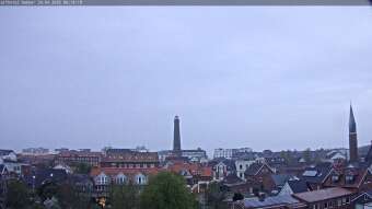 Webcam Borkum: Blick vom arthotel bakker