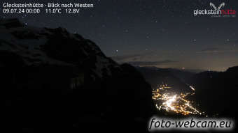 Webcam Grindelwald: HD Panorama Glecksteinhütte