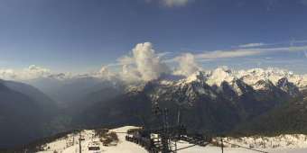 Webcam Peio: PANOMAX Saroden Skiarea Pejo 3000 - Val di Sole - Trentino