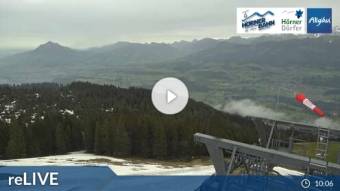 Webcam Bolsterlang: Weiherkopf Bergstation