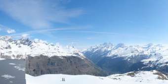 Webcam Zermatt: roundshot 360°-Panorama Hirli - ZBAG