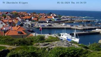 Webcam Gudhjem (Bornholm): Udsigt over Gudhjem