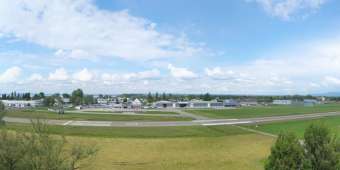 Webcam Altenrhein: roundshot Panorama 360° People's Airport St. Gallen - Altenrhein
