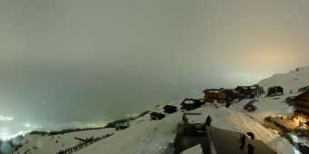 Webcam Fiesch: roundshot 360° Panorama Fiescheralp - Kühboden - Aletschbahnen