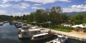 Webcam Soletta: roundshot Panorama 360° GAW - Hafen Solothurn