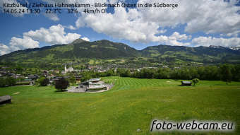 Webcam Kitzbuhel: HD Panorama Zielhaus Hahnenkamm