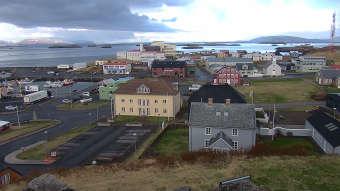 Webcam Stykkishólmur: Panorama over Stykkishólmur