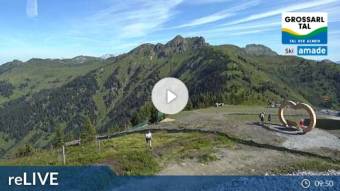 Webcam Großarl: Bergstation Kieserl