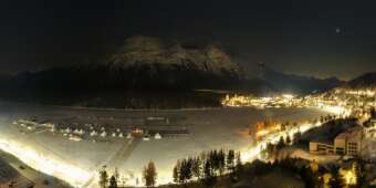 Webcam St. Moritz: 180°-Panorama Badrutt's Palace Hotel