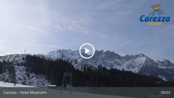 Webcam Carezza: Hotel Moseralm