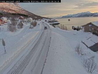 Webcam Maursund: Verkehr F866 bei Maursund