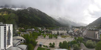 View over Chamonix