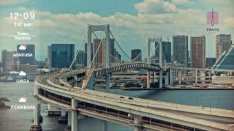 Webcam Tokio: Rainbow Bridge